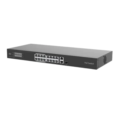 [NSW2020-16T1GT1GC-POE-IN] SWITCH COM 16 PORTAS, 2 PORTAS UPLINK POE