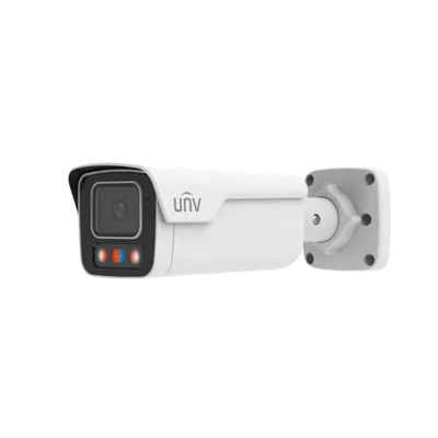 Câmera IP bullet de 4 MP com Tri-Guard e iluminação dupla, lente de 2,8 mm, .