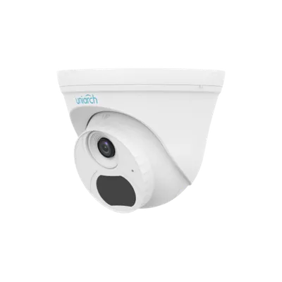 [IPC-T132-AF28-ECO] Câmera IP tipo turret IR de 2 MP, modelo Eco, com lente fixa de 2,8 mm e abertura F2.0.