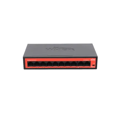[WI-PS210H V3] Switch PoE 8 portas 65W 10/100 + 2 uplink 1000