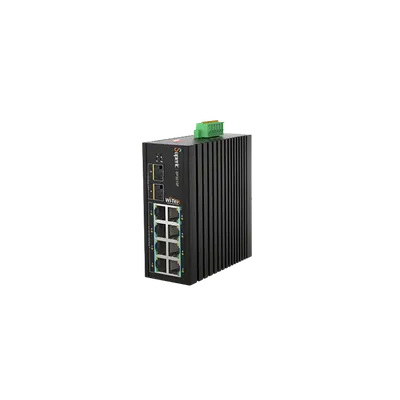 [SP3010F] Switch Industrial 8x 1000Mbps PoE 2x SFP Uplink