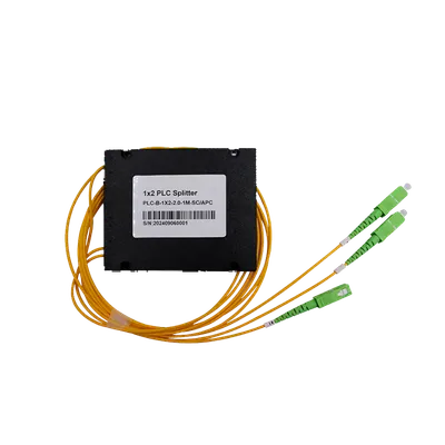 Mini splitter PLC em caixa ABS de 100*80*10mm