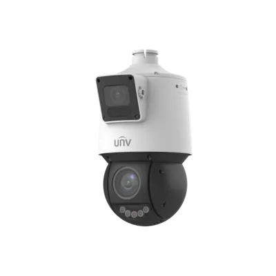 [IPC94144SR-X25-F40C] Câmera PTZ IP LightHunter MultiView IR 4MP+4MP 25X