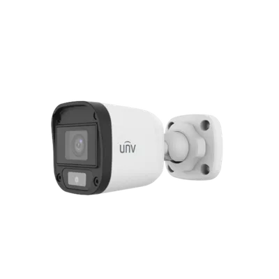 [UAC-B112-F28-W-X] Anlg Bullet 2MP CH 2.8mm LED 20m IP67, Dip Switch, facil instalação