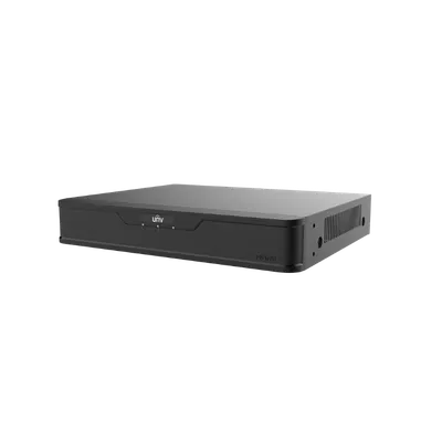 [NVR301-08B-IQ] NVR (NVR) de 8 canais, 1U, 80 Mbps, com 1 HDD